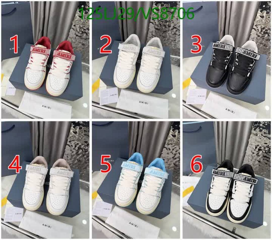AMIRI-Women Shoes Code: VS8706 $: 125USD