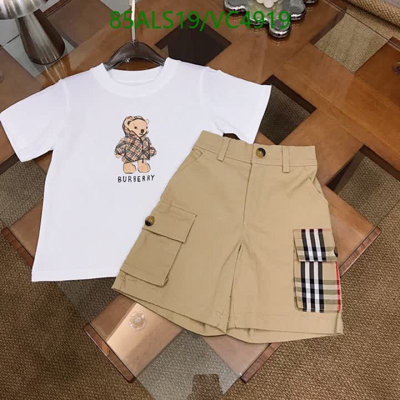 Burberry-Kids Clothing Code: VC4919 $: 85USD