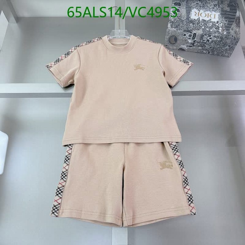 Burberry-Kids Clothing Code: VC4953 $: 65USD