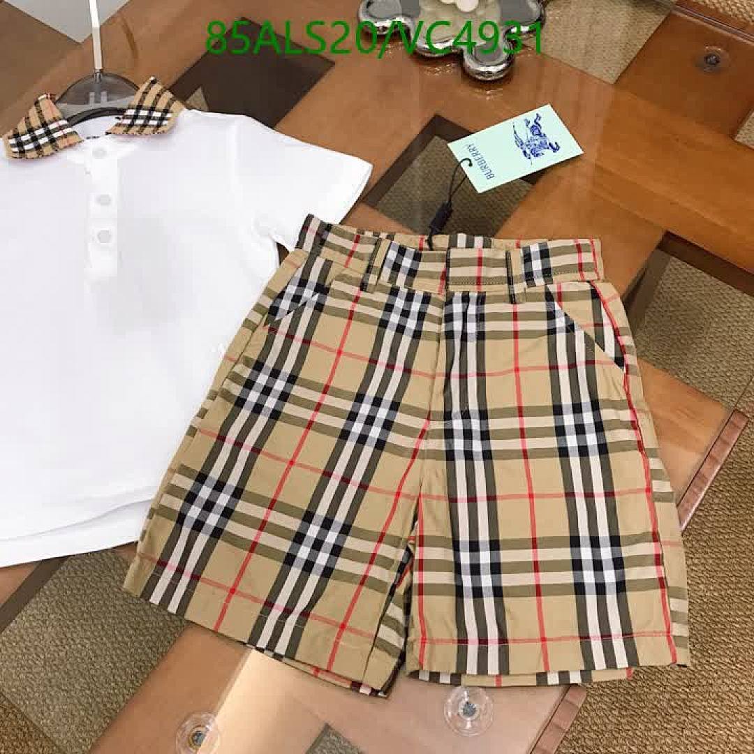 Burberry-Kids Clothing Code: VC4931 $: 85USD