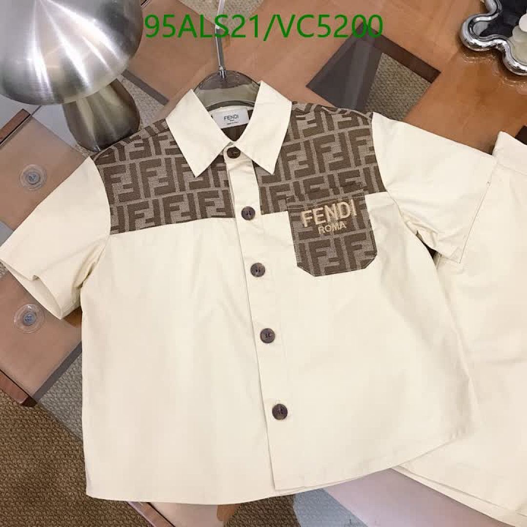 Fendi-Kids clothing Code: VC5200 $: 95USD