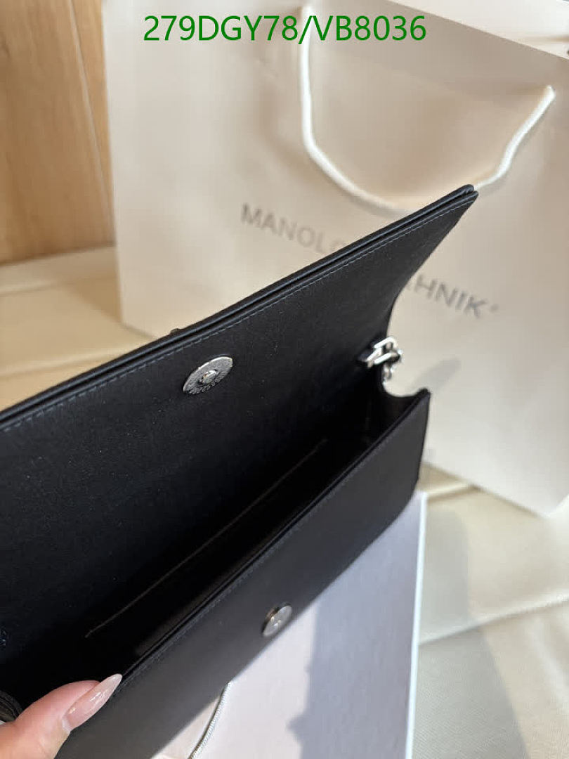 Manolo Blahnik-Bag-Mirror Quality Code: VB8036 $: 279USD