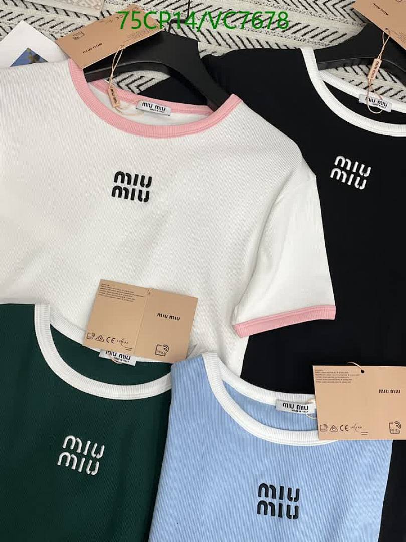 Miu Miu-Clothing Code: VC7678 $: 75USD