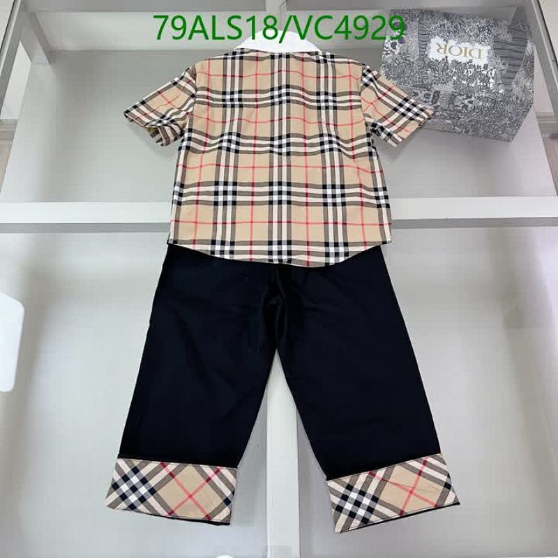 Burberry-Kids Clothing Code: VC4929 $: 79USD