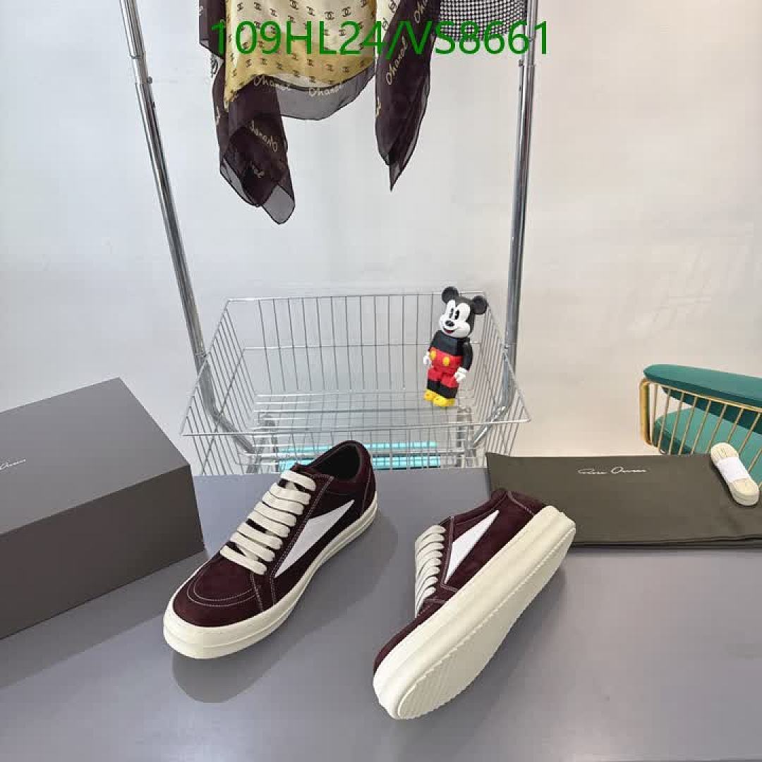 Rick Owens-Men shoes Code: VS8661 $: 109USD