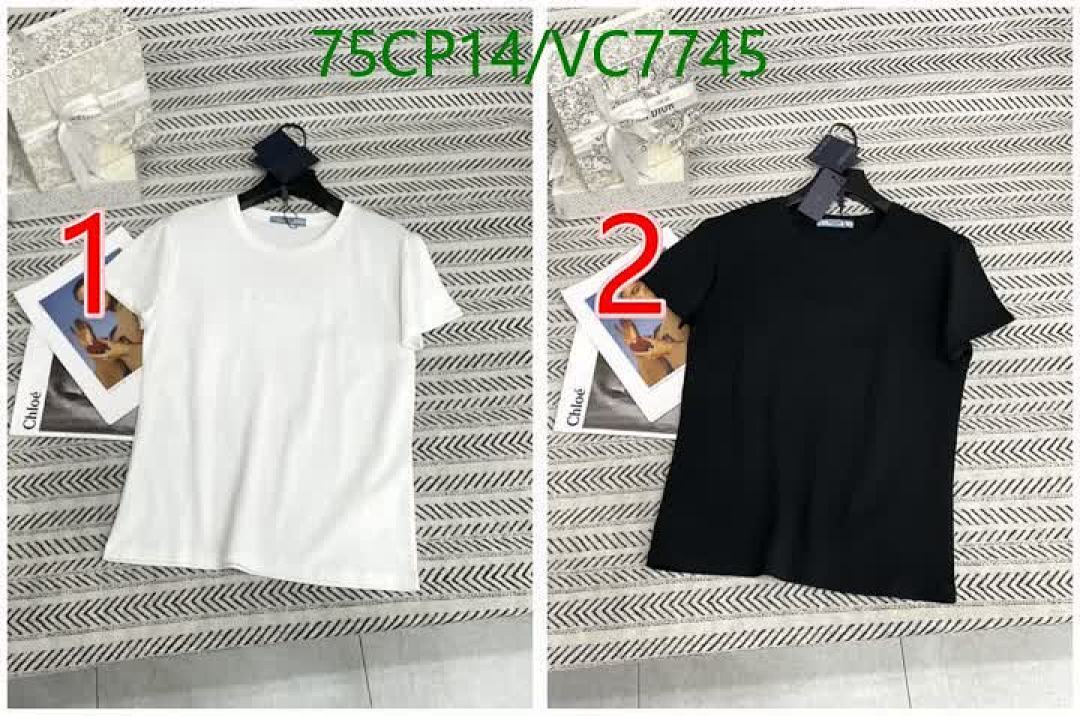 Prada-Clothing Code: VC7745 $: 75USD