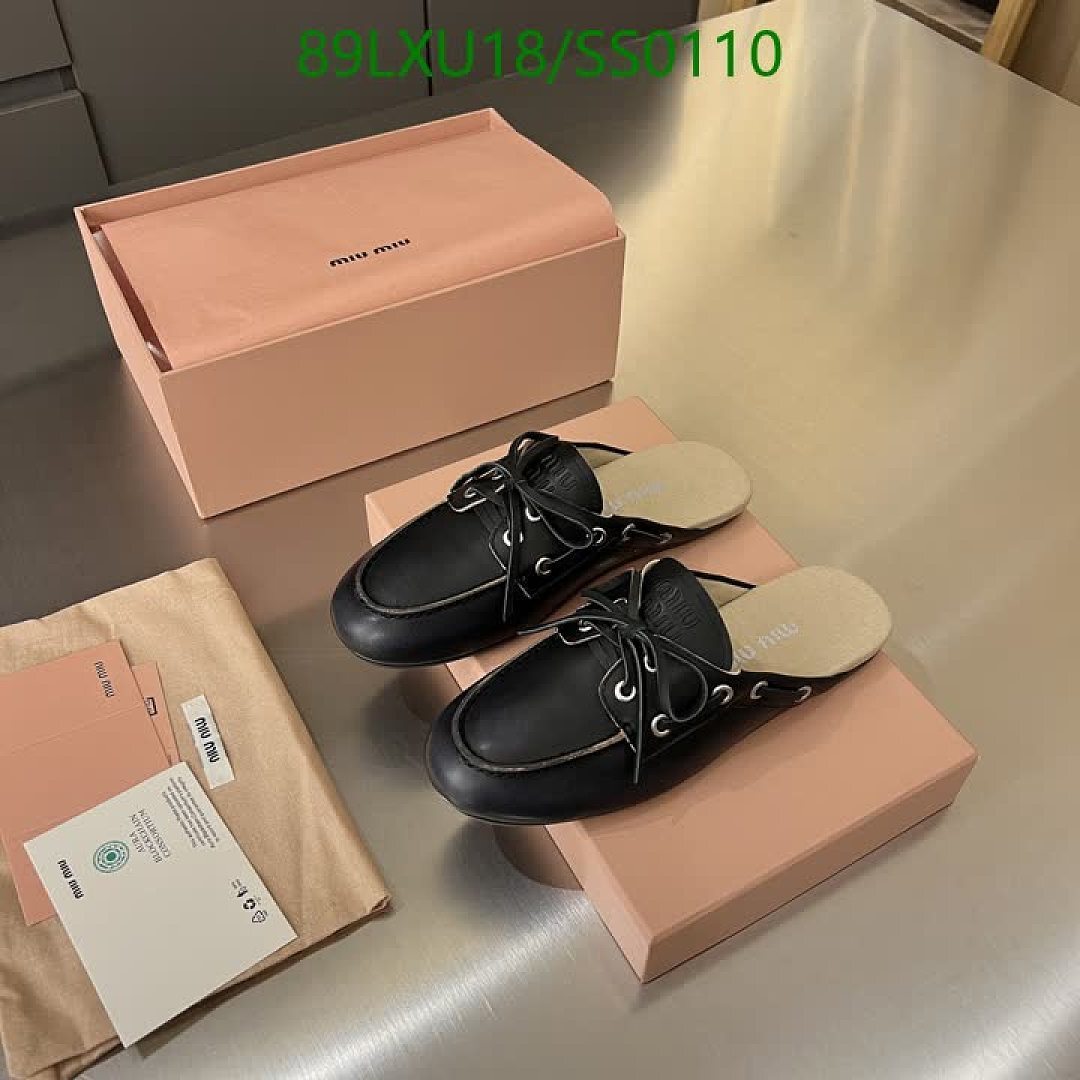 Miu Miu-Women Shoes Code: SS0110 $: 89USD