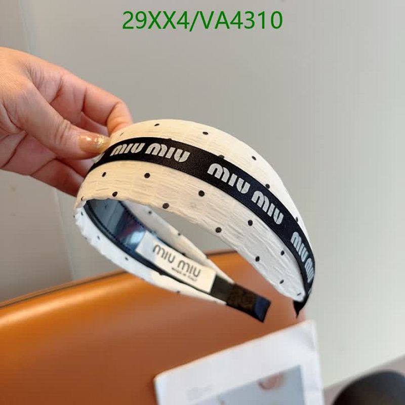 MIU MIU-Headband Code: VA4310 $: 29USD