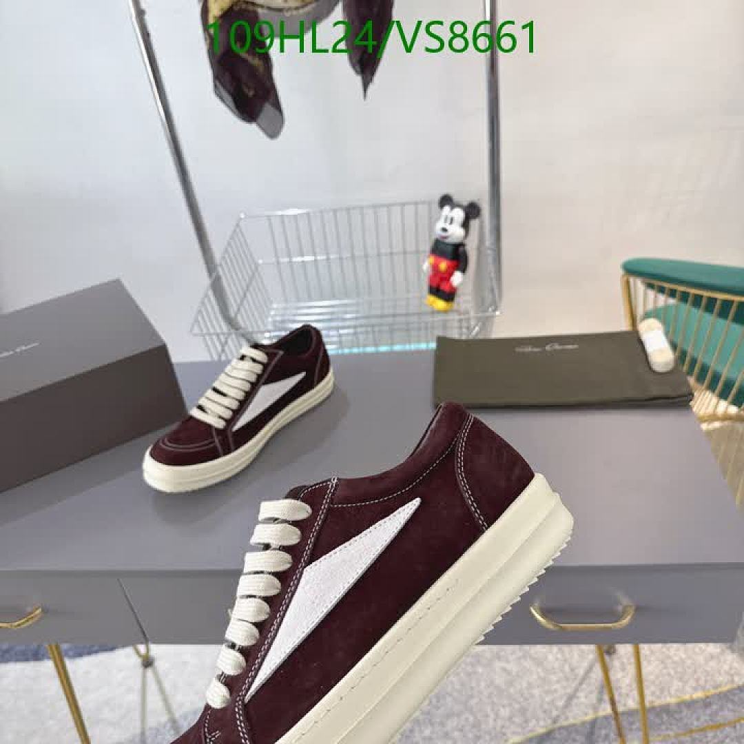 Rick Owens-Men shoes Code: VS8661 $: 109USD