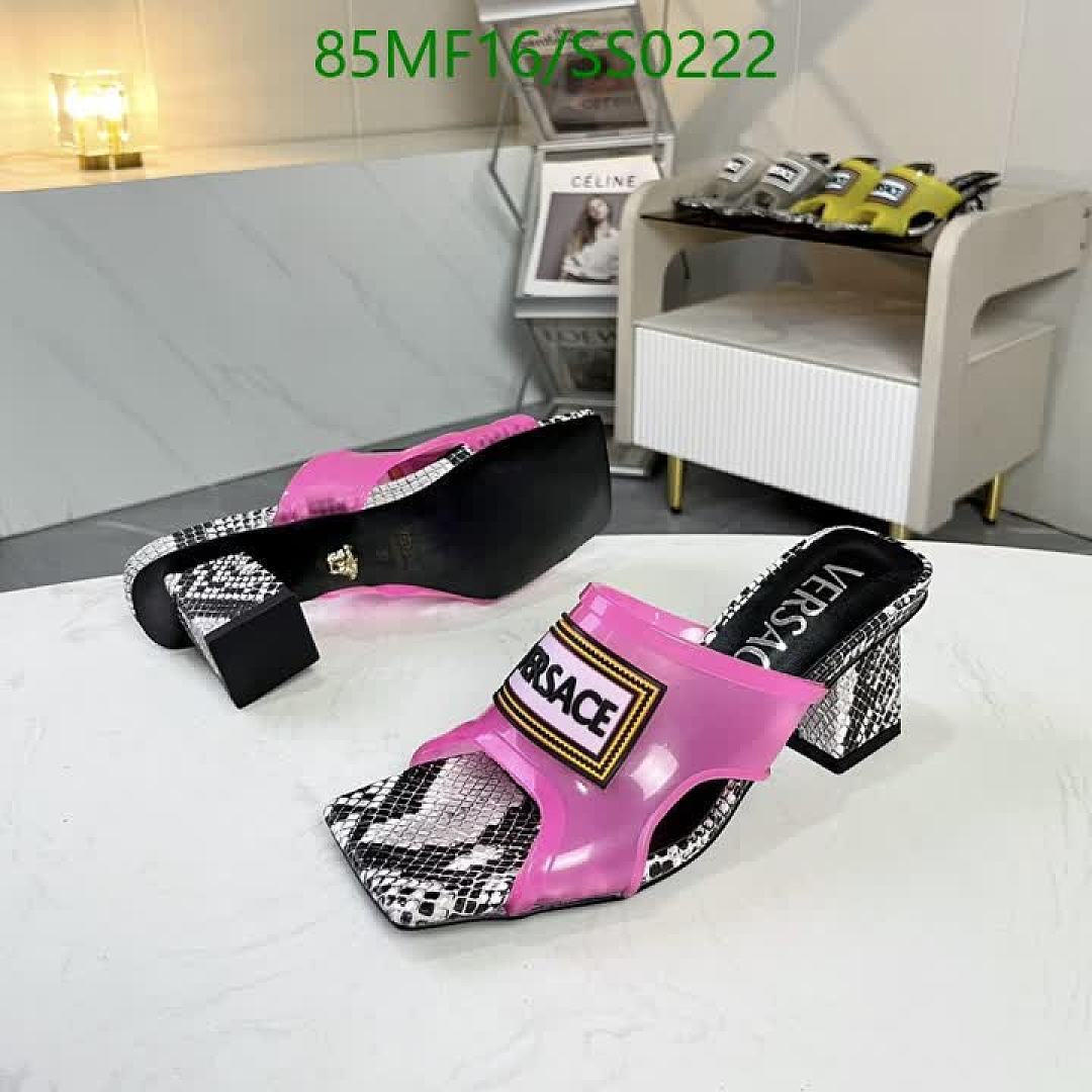 Versace-Women Shoes Code: SS0222 $: 85USD