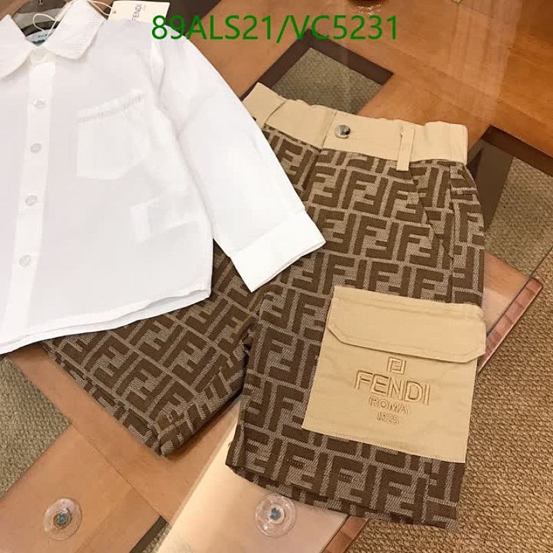 Fendi-Kids clothing Code: VC5231 $: 89USD