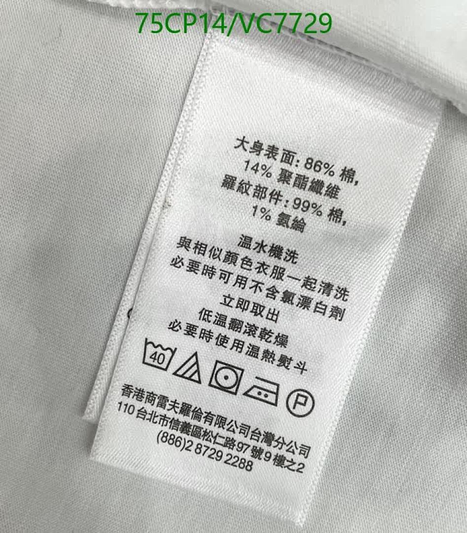 Ralph Lauren-Clothing Code: VC7729 $: 75USD