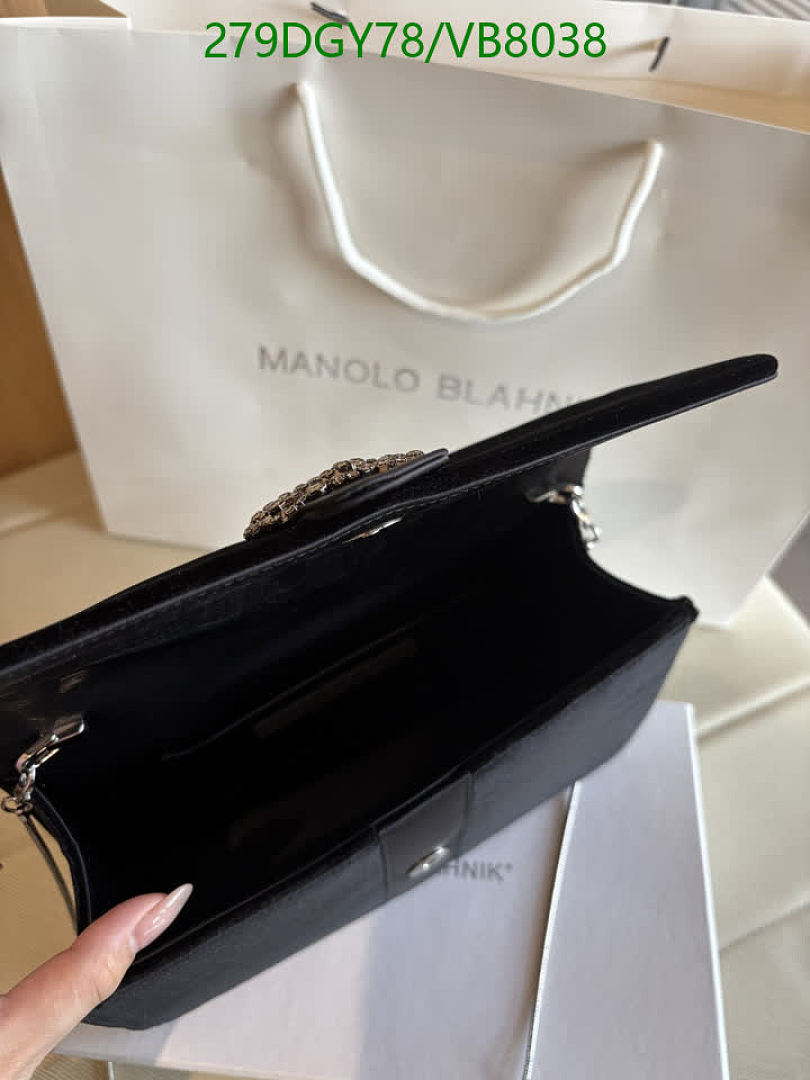 Manolo Blahnik-Bag-Mirror Quality Code: VB8038 $: 279USD