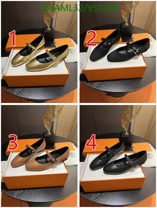 Hermes-Women Shoes Code: VS3564 $: 135USD