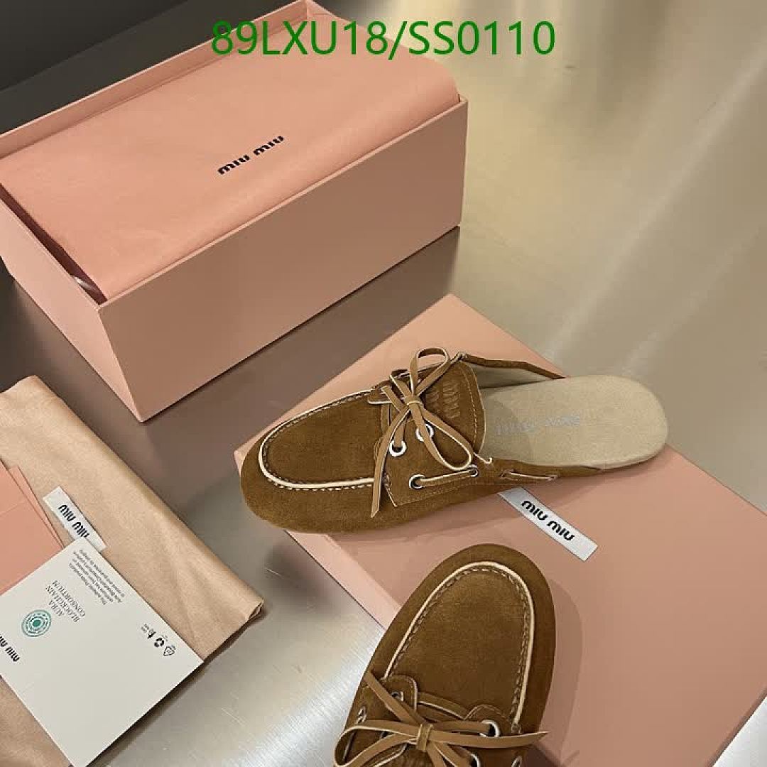 Miu Miu-Women Shoes Code: SS0110 $: 89USD