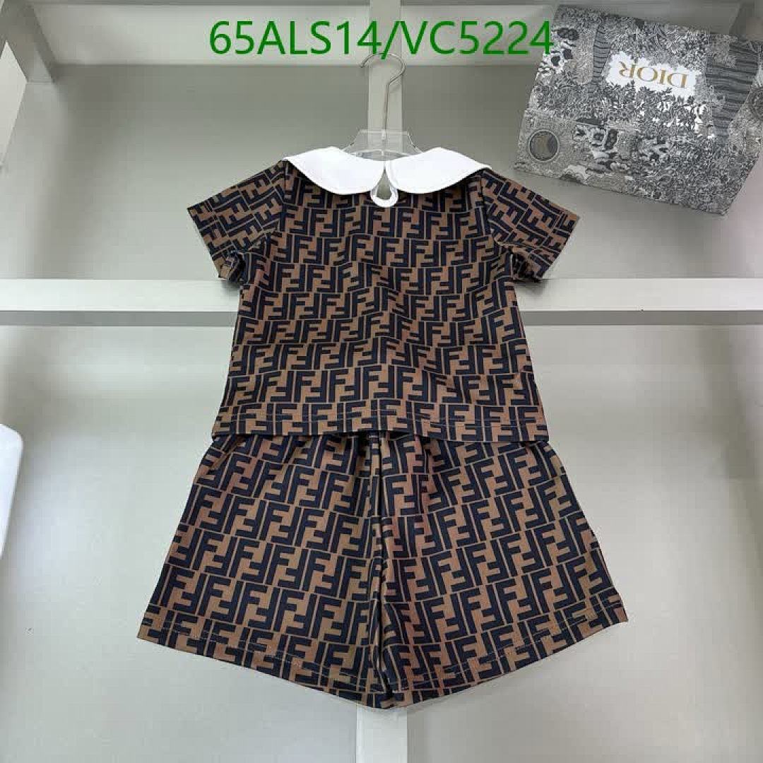 Fendi-Kids clothing Code: VC5224 $: 65USD