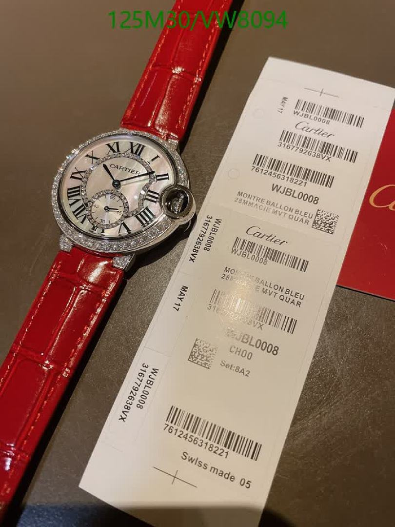 Cartier-Watch-4A Quality Code: VW8094 $: 125USD