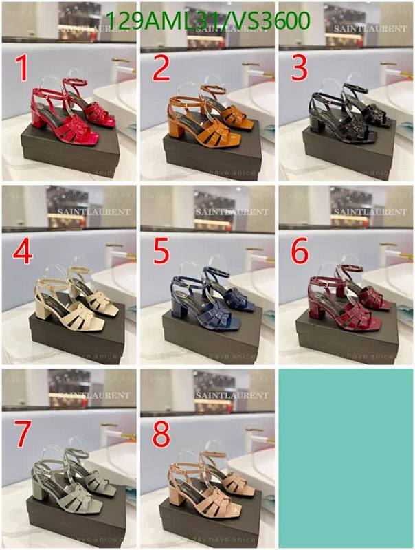 YSL-Women Shoes Code: VS3600 $: 129USD