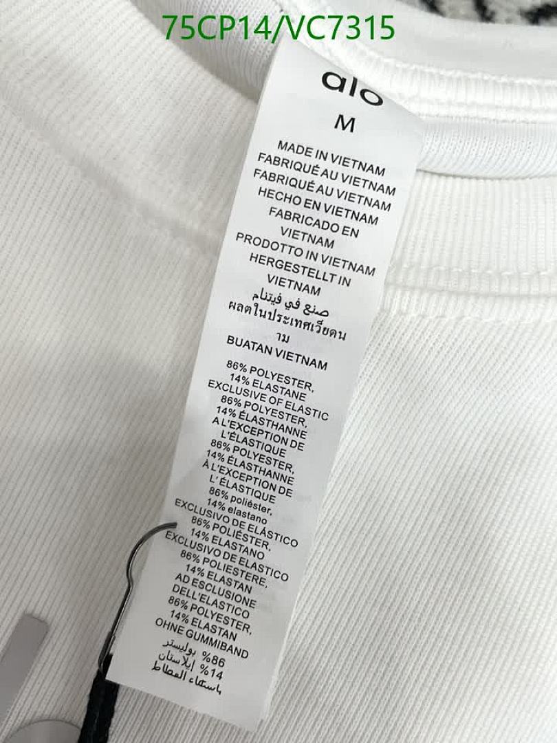 Alo Yoga-Clothing Code: VC7315 $: 75USD