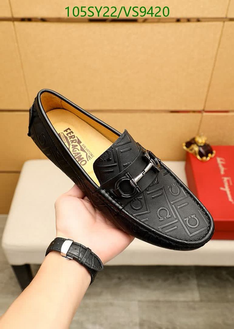 Ferragamo-Men shoes Code: VS9420 $: 105USD