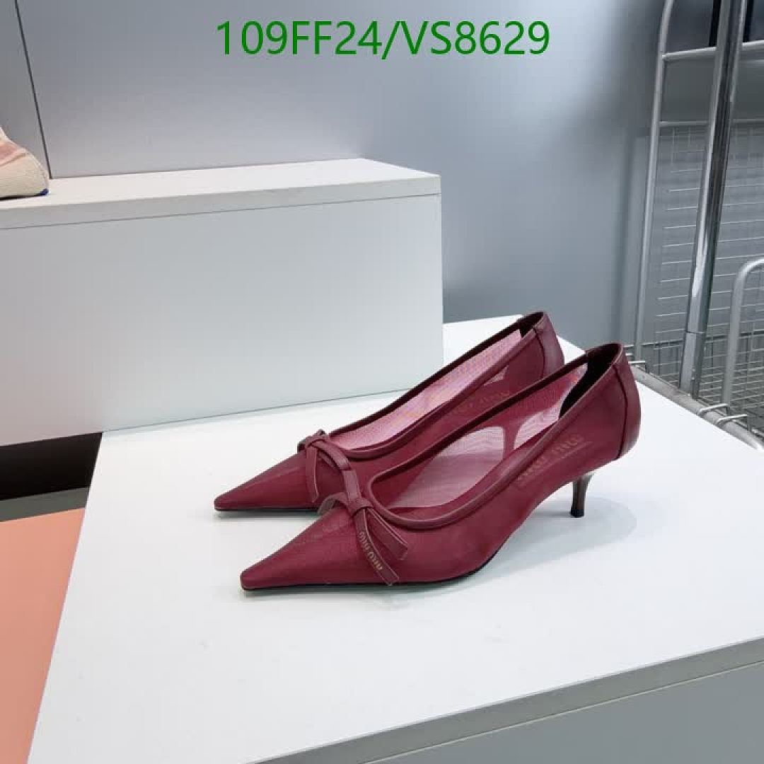 Miu Miu-Women Shoes Code: VS8629 $: 109USD