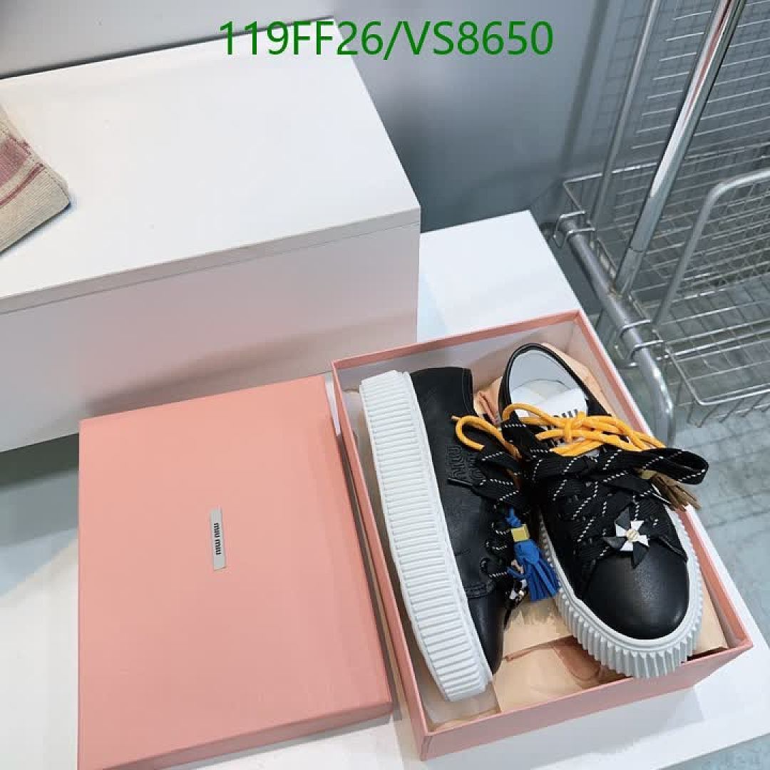 Miu Miu-Women Shoes Code: VS8650 $: 119USD