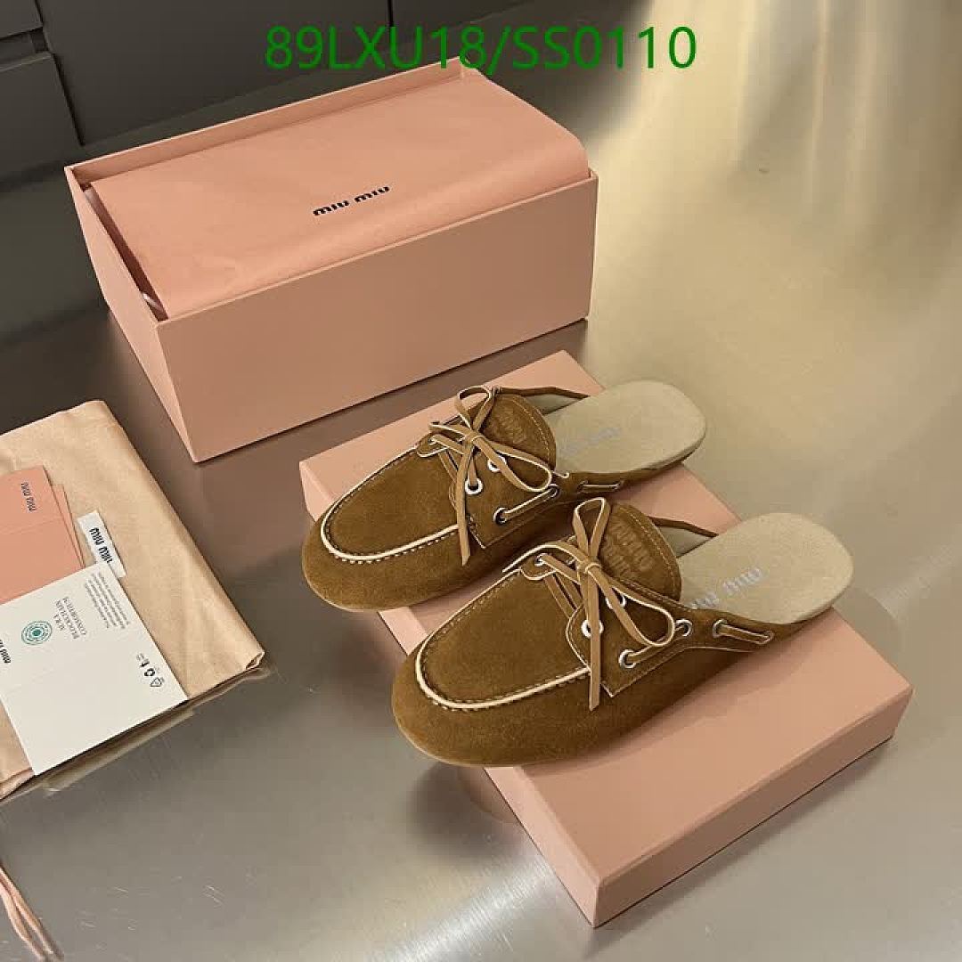 Miu Miu-Women Shoes Code: SS0110 $: 89USD