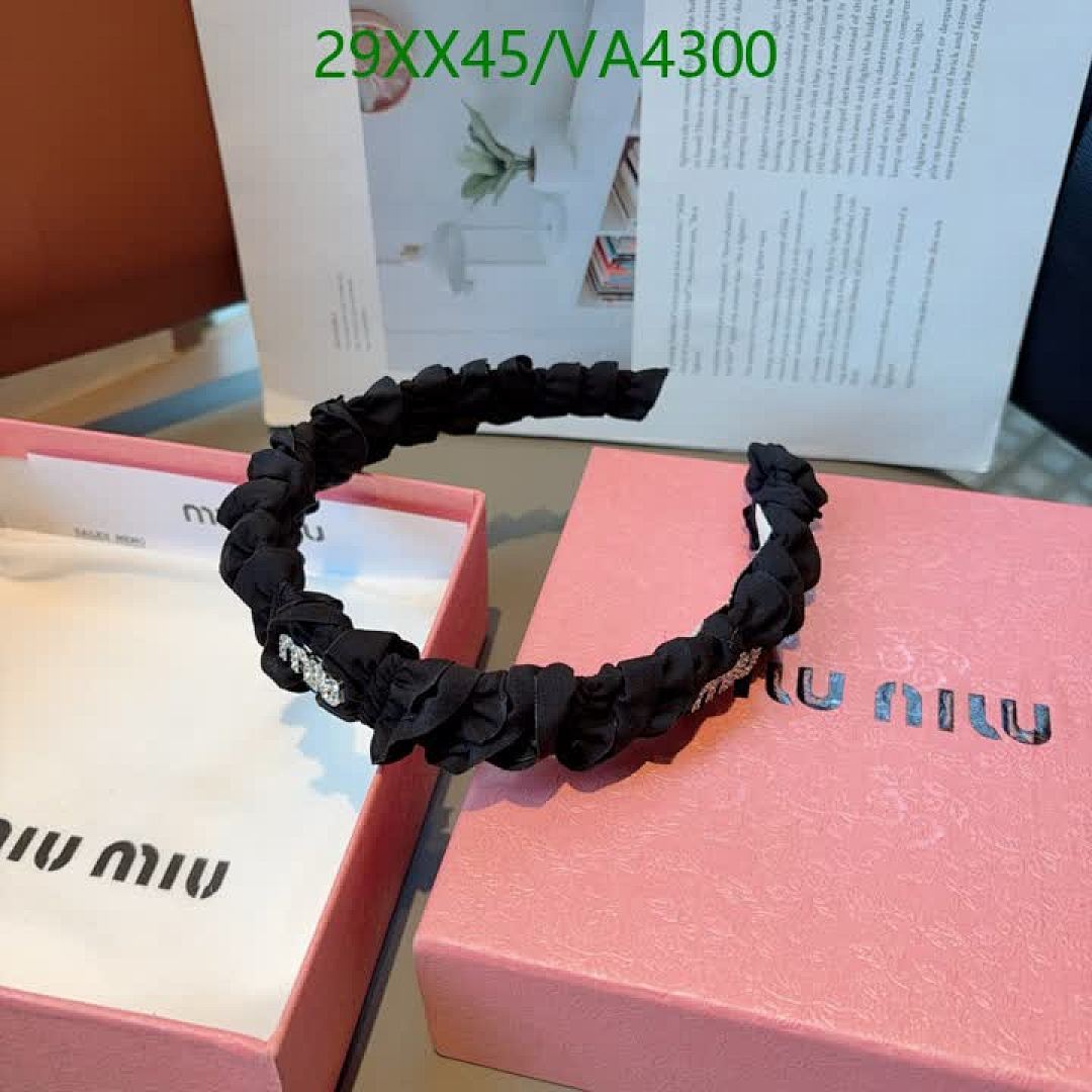 MIU MIU-Headband Code: VA4300 $: 29USD