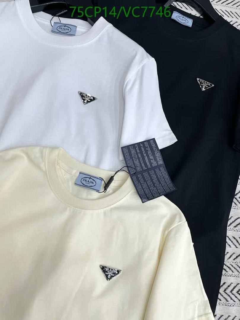 Prada-Clothing Code: VC7746 $: 75USD