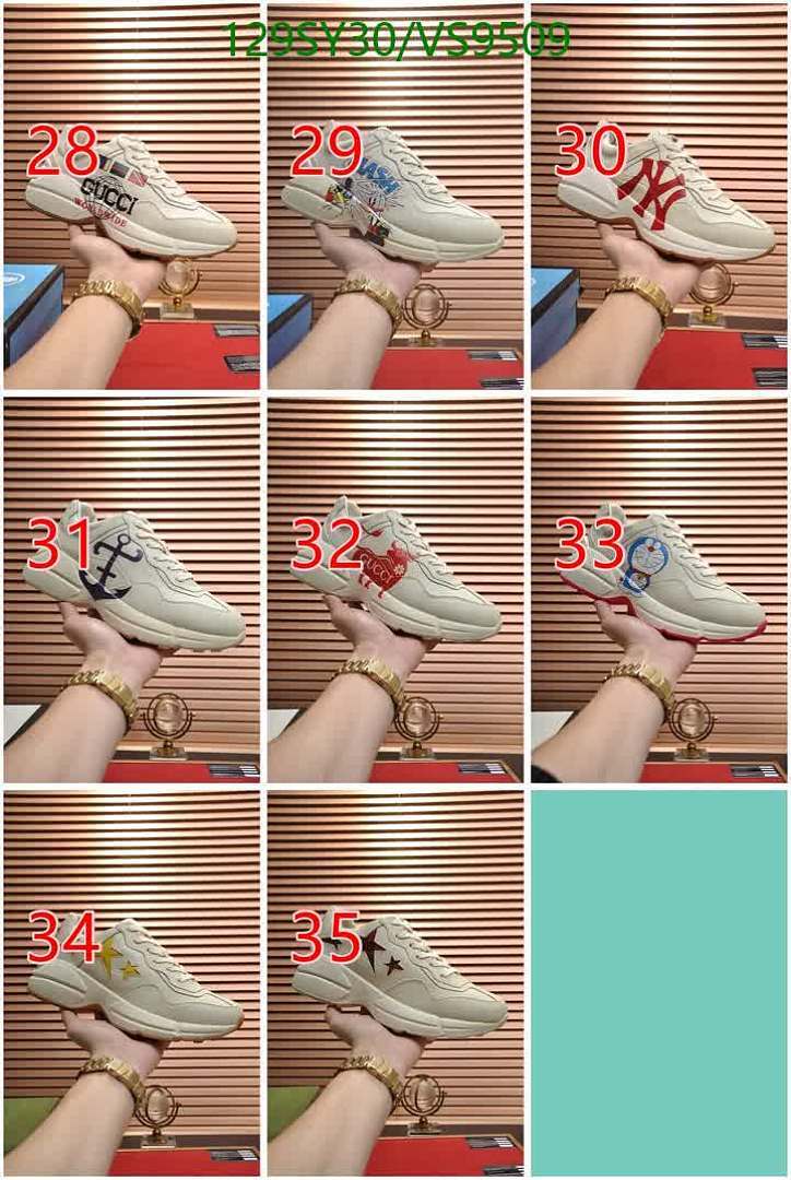 Gucci-Men shoes Code: VS9509 $: 129USD