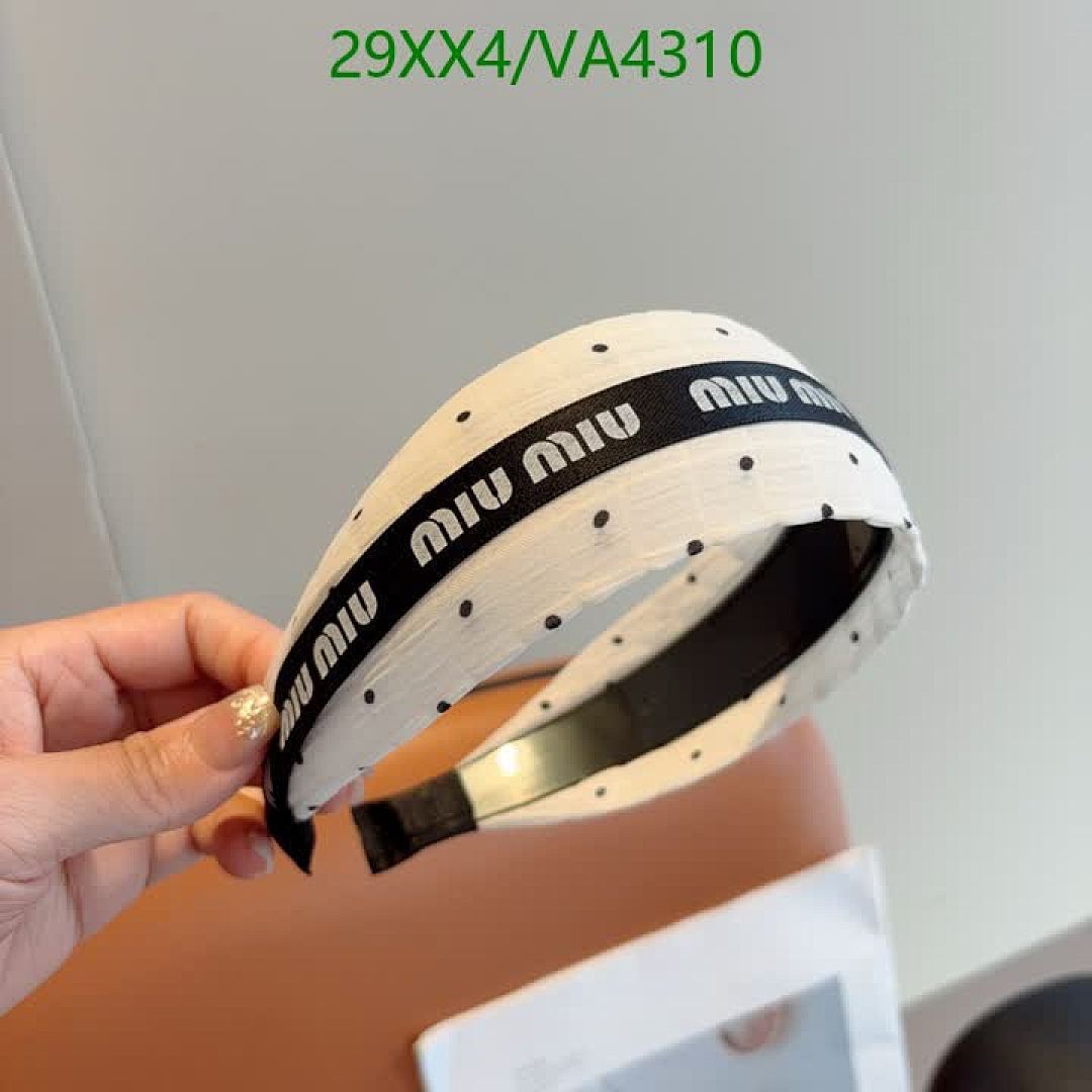 MIU MIU-Headband Code: VA4310 $: 29USD