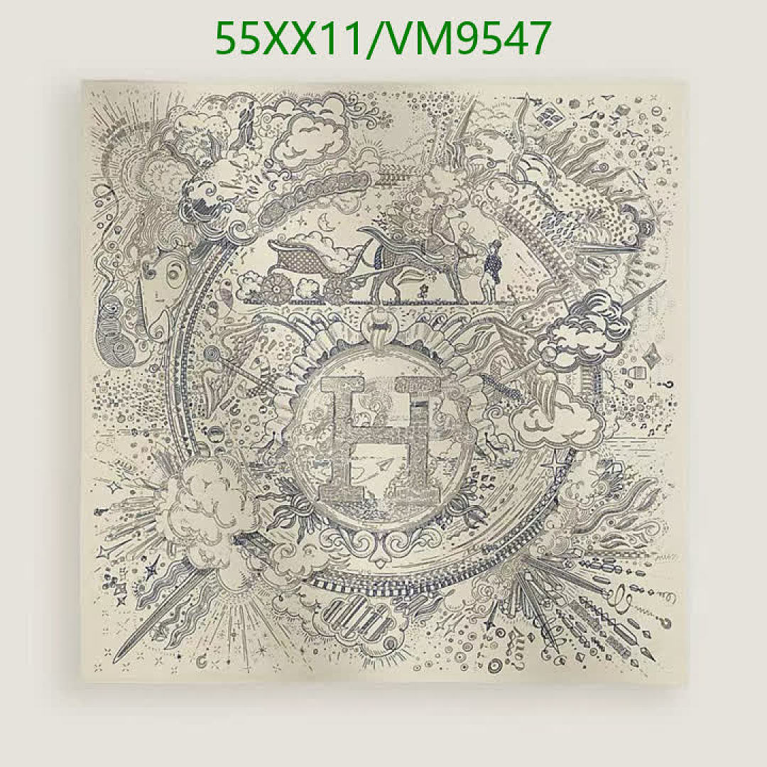 Hermes-Scarf Code: VM9547 $: 55USD