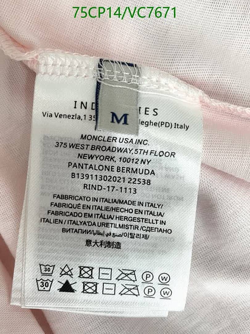 Moncler-Clothing Code: VC7671 $: 75USD