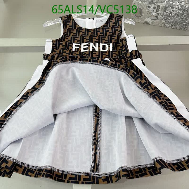 Fendi-Kids clothing Code: VC5138 $: 65USD