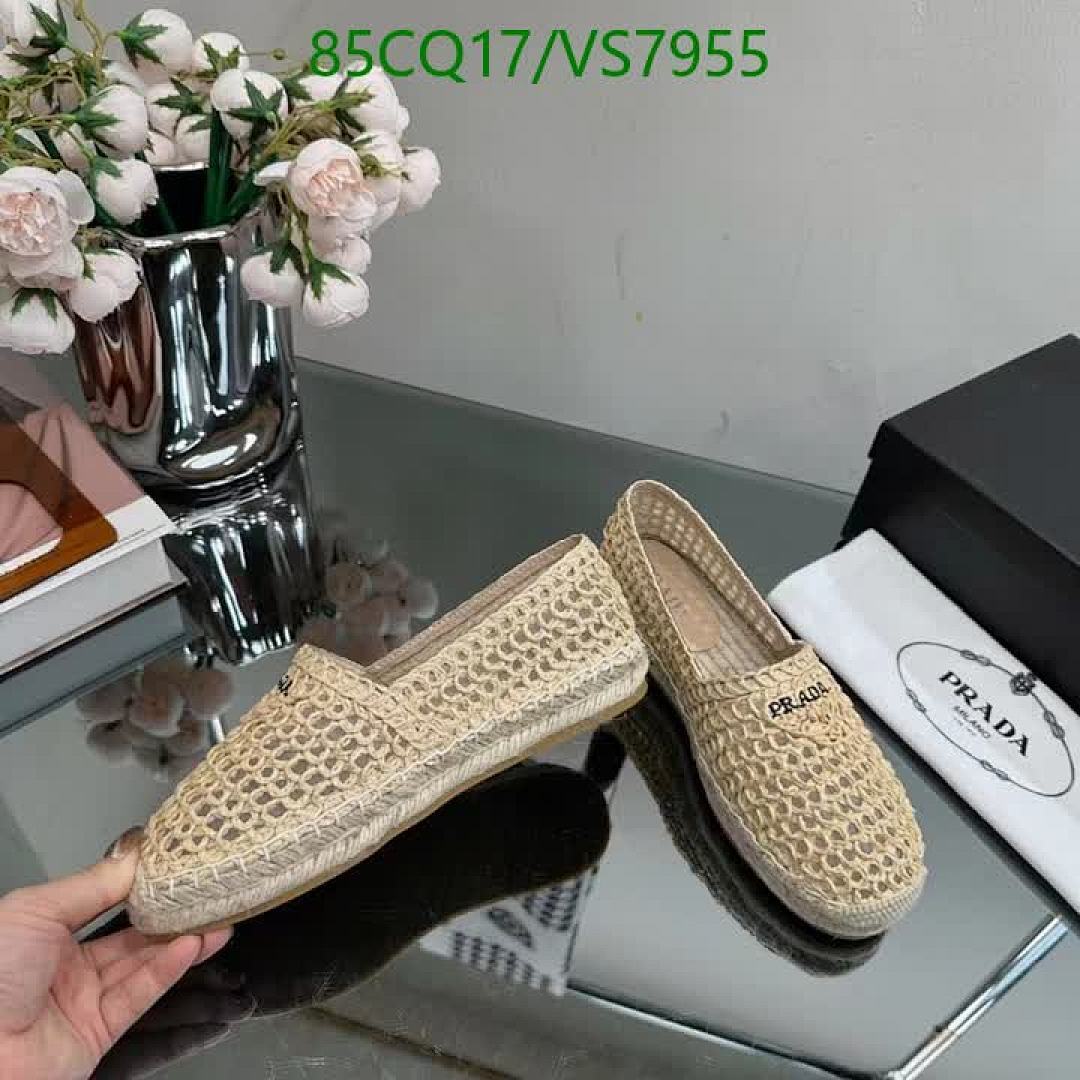 Prada-Women Shoes Code: VS7955 $: 85USD