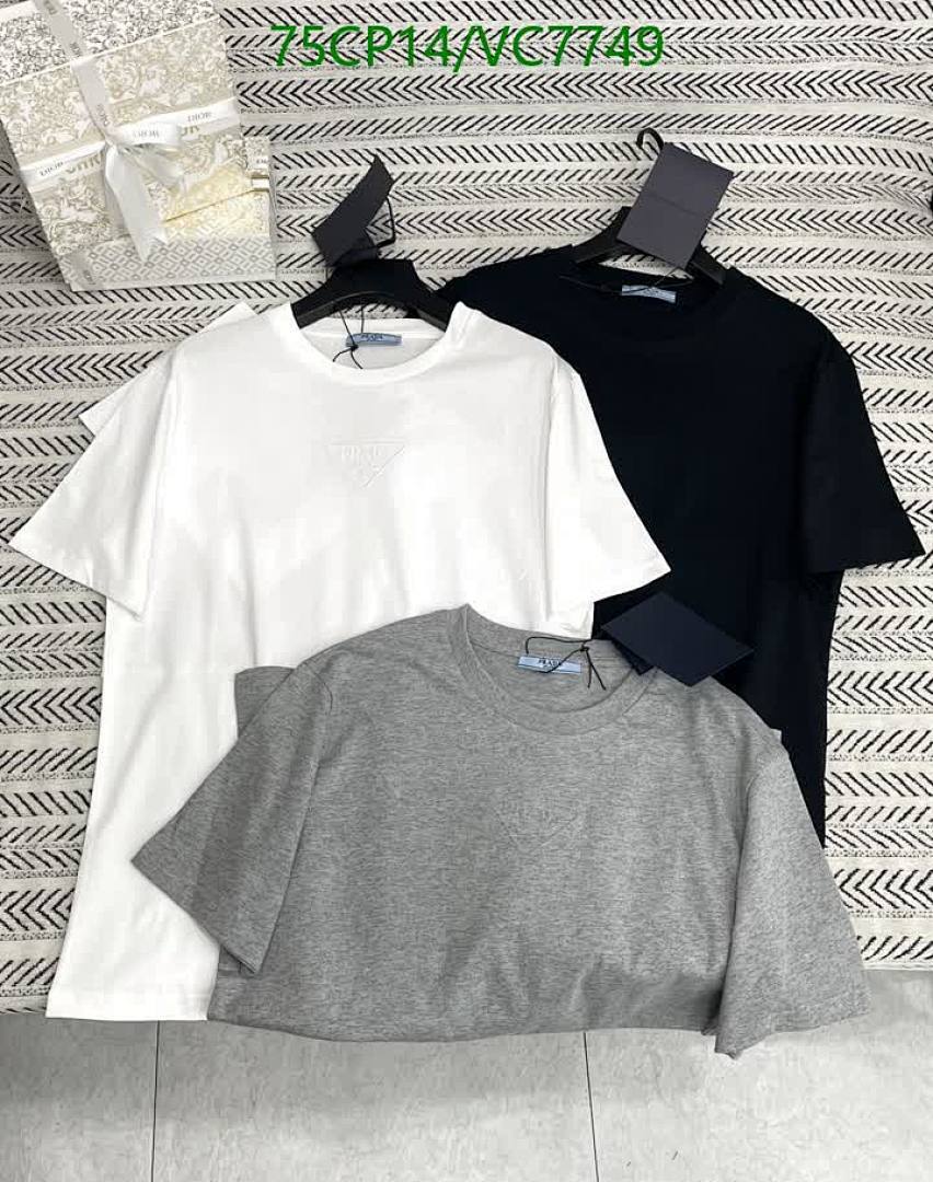 Prada-Clothing Code: VC7749 $: 75USD