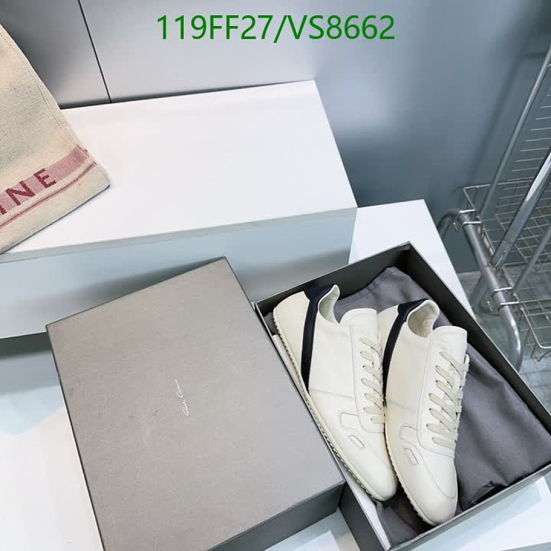 Rick Owens-Men shoes Code: VS8662 $: 119USD