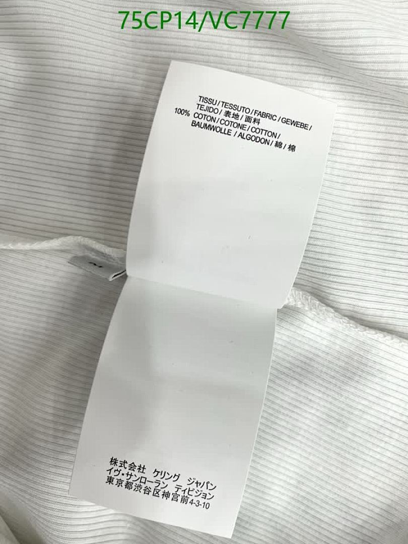 YSL-Clothing Code: VC7777 $: 75USD