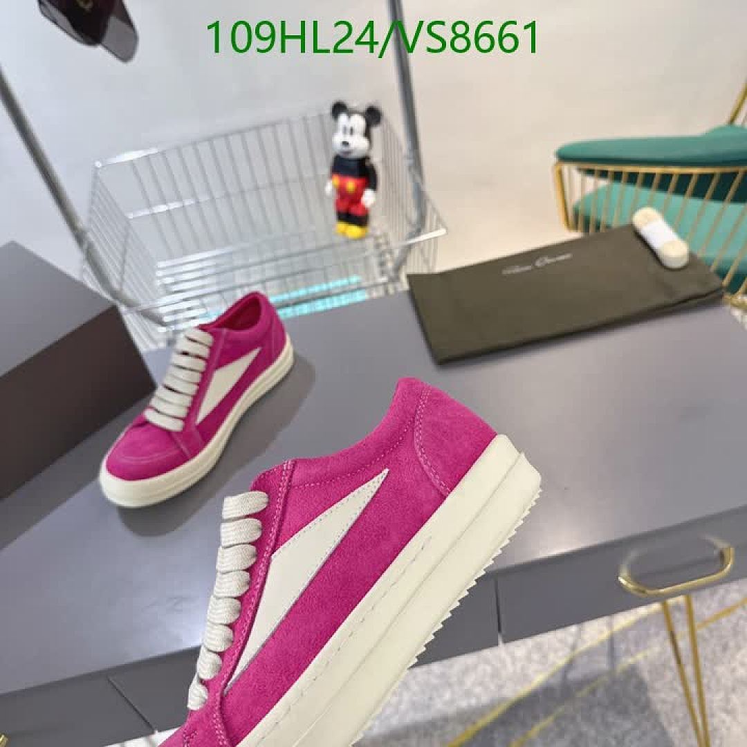 Rick Owens-Men shoes Code: VS8661 $: 109USD