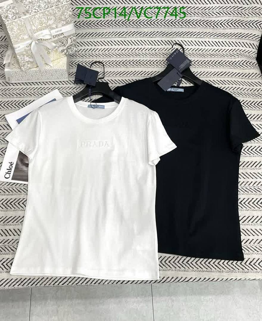Prada-Clothing Code: VC7745 $: 75USD