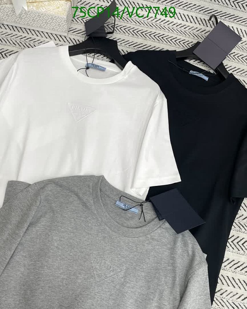 Prada-Clothing Code: VC7749 $: 75USD