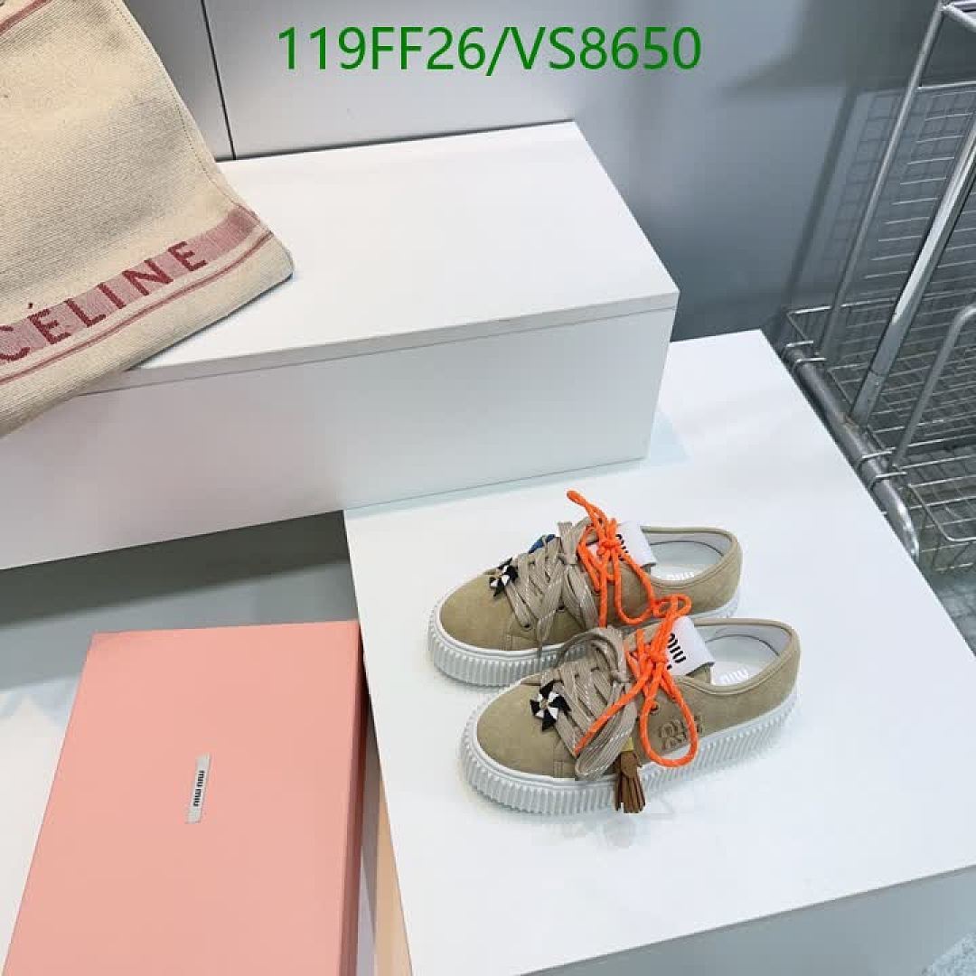 Miu Miu-Women Shoes Code: VS8650 $: 119USD