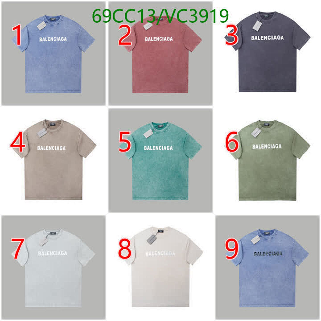 Balenciaga-Clothing Code: VC3919 $: 69USD