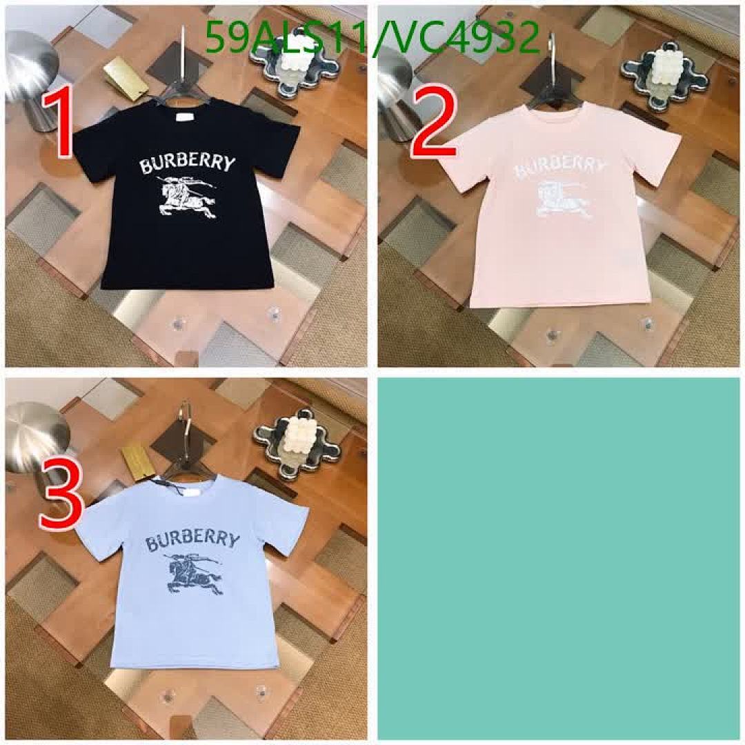 Burberry-Kids Clothing Code: VC4932 $: 59USD