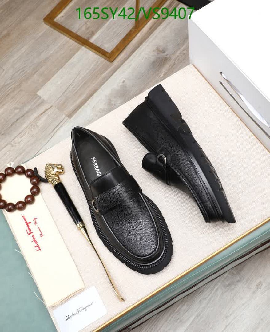 Ferragamo-Men shoes Code: VS9407 $: 165USD