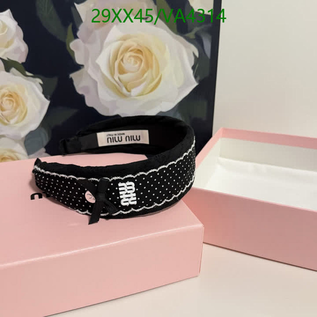 MIU MIU-Headband Code: VA4314 $: 29USD