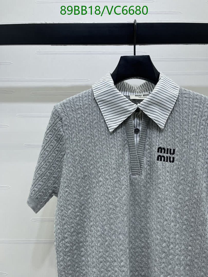 Miu Miu-Clothing Code: VC6680 $: 89USD