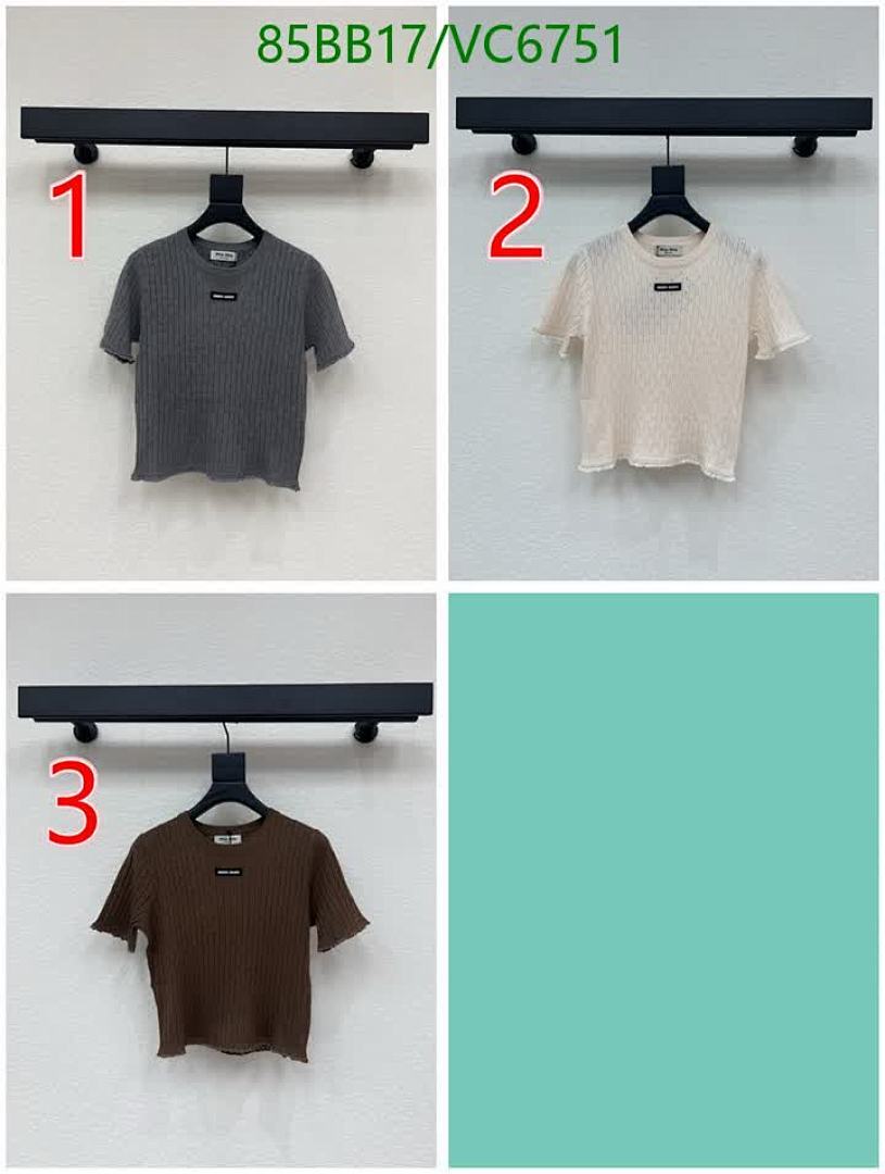 Miu Miu-Clothing Code: VC6751 $: 85USD