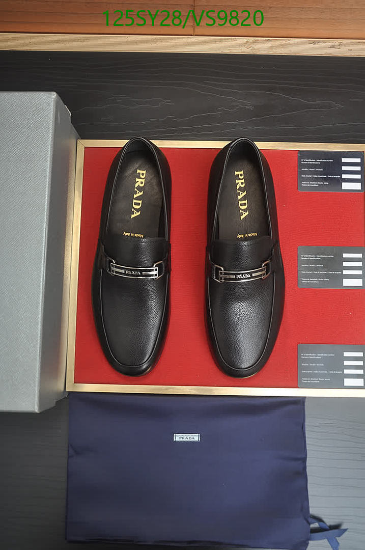 Prada-Men shoes Code: VS9820 $: 125USD