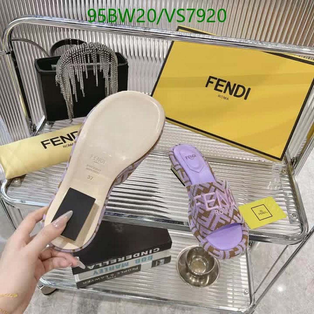 Fendi-Women Shoes Code: VS7920 $: 95USD